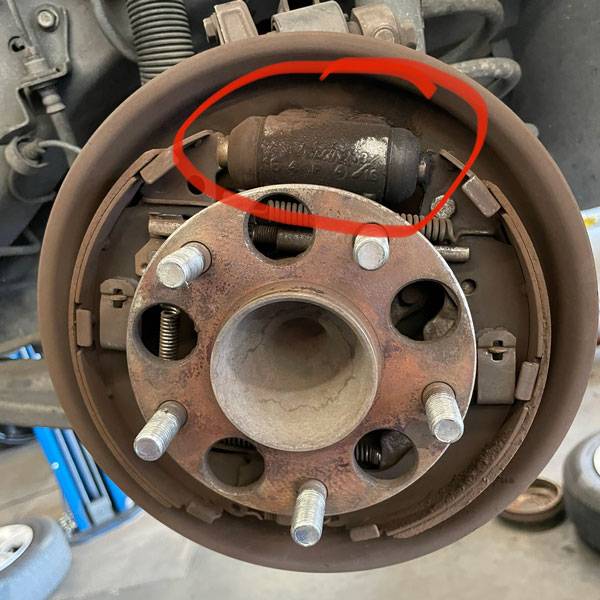 Brake Wheel Cylinder Leaking